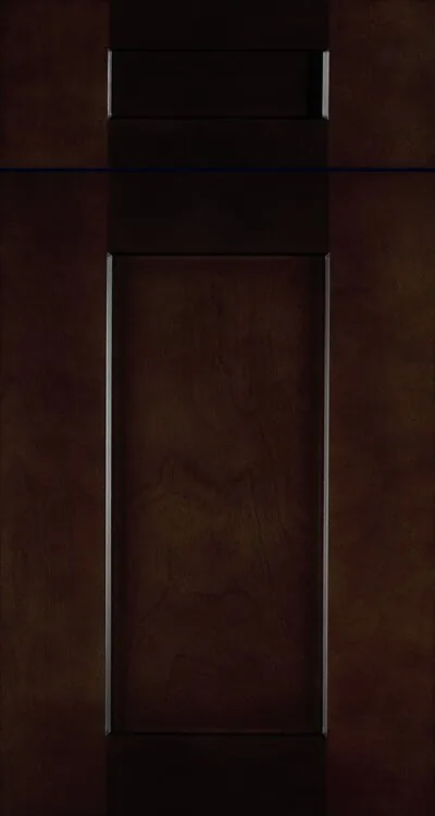 Shaker Espresso kitchen cabinet door by Cabinet Bazaar