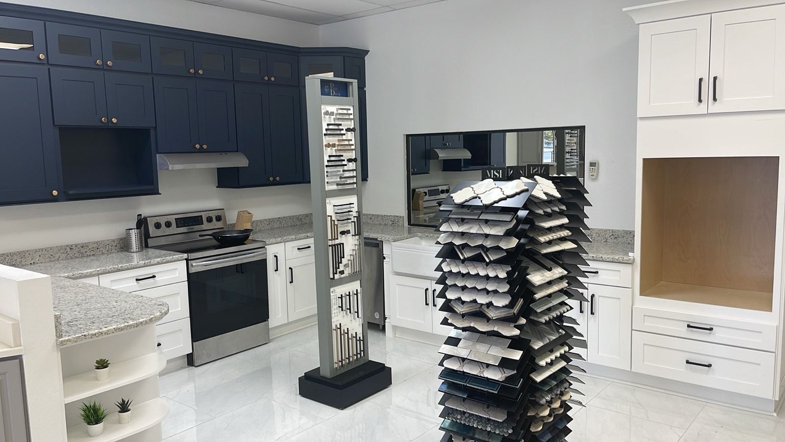 Kitchen cabinet showroom in San Antonio